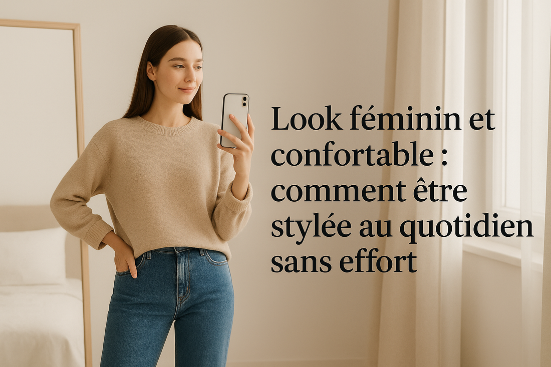Look féminin et confortable : comment être stylée au quotidien sans effort