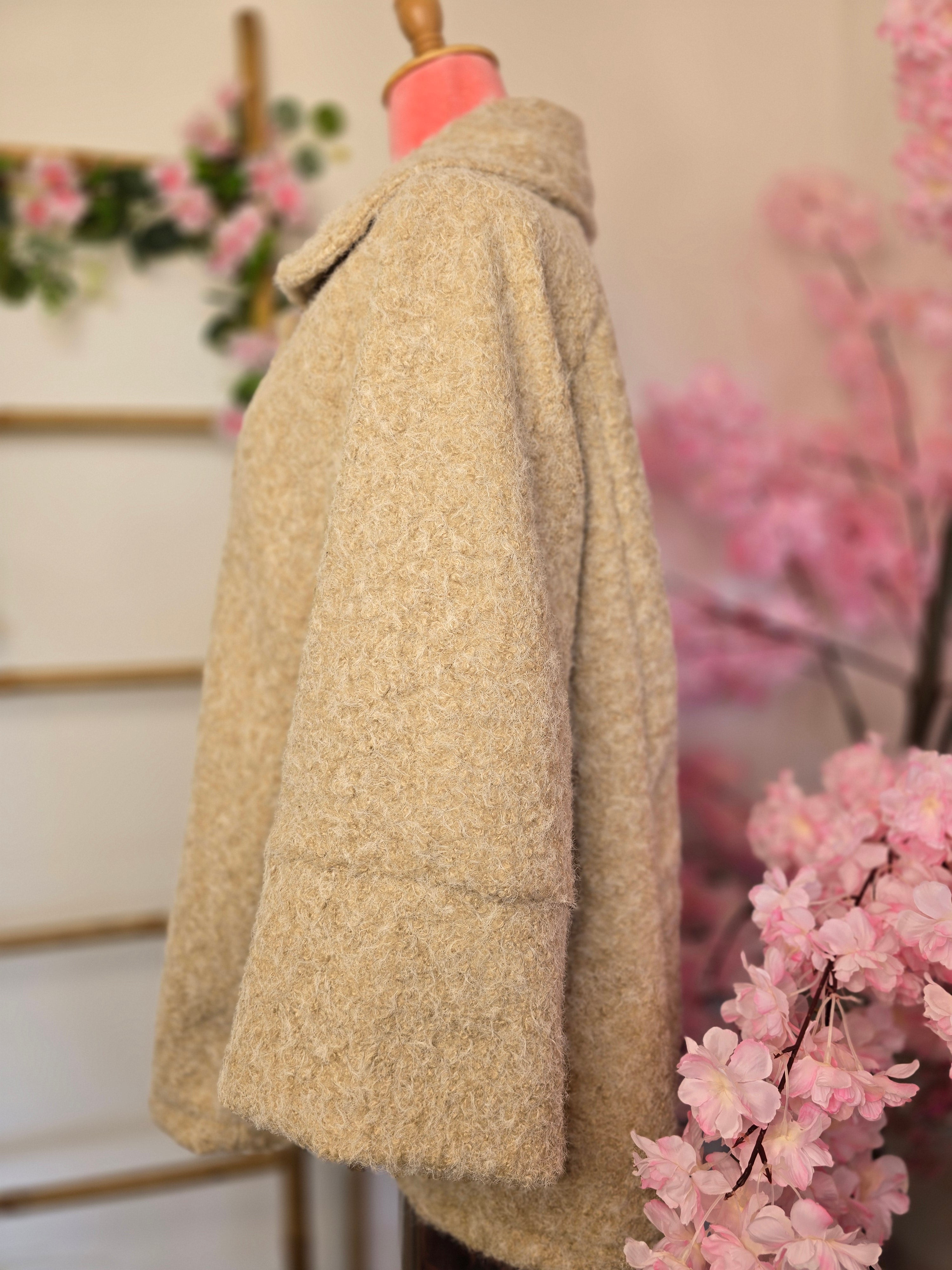 Veste laine bouillie