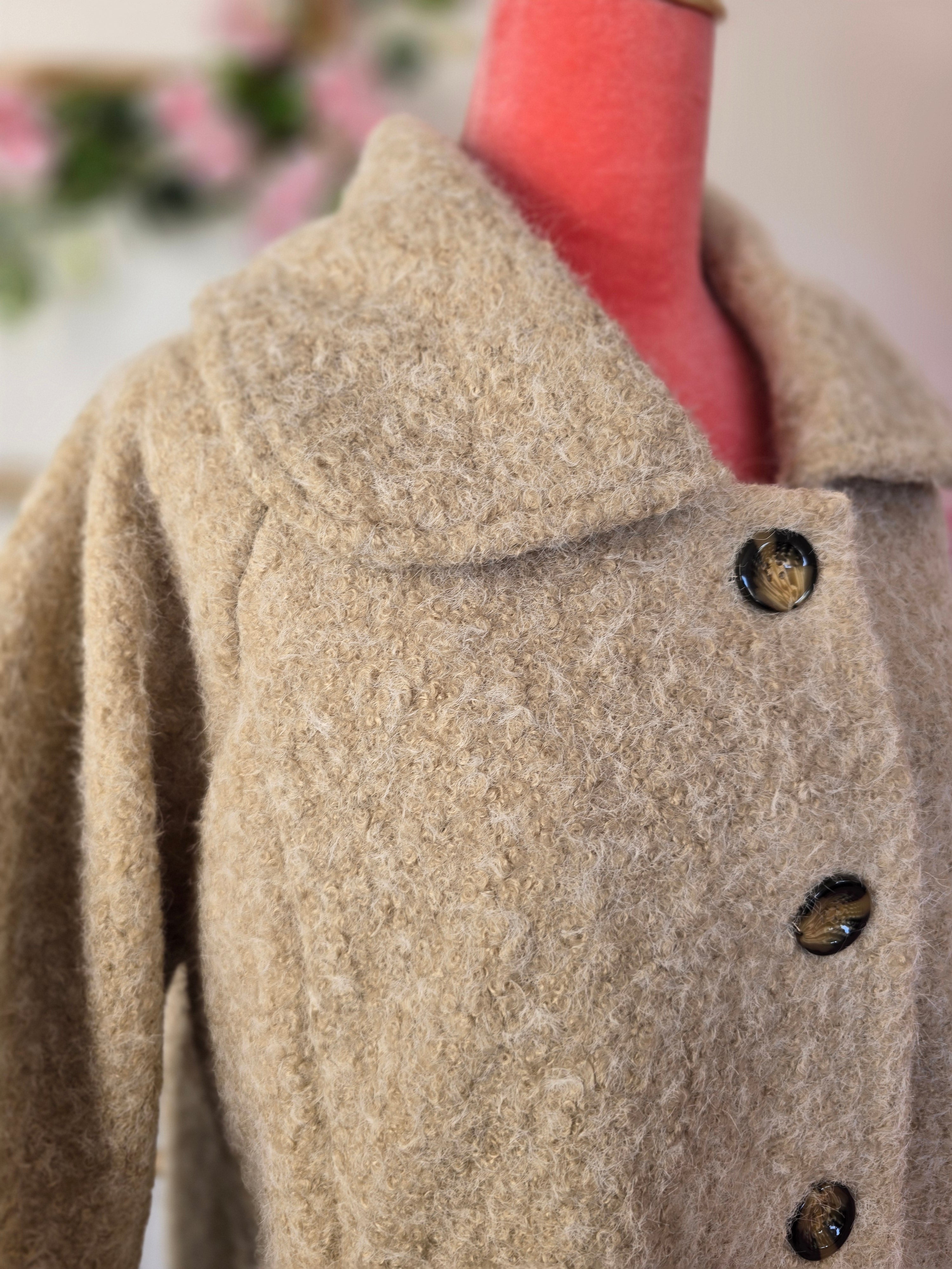 Veste laine bouillie