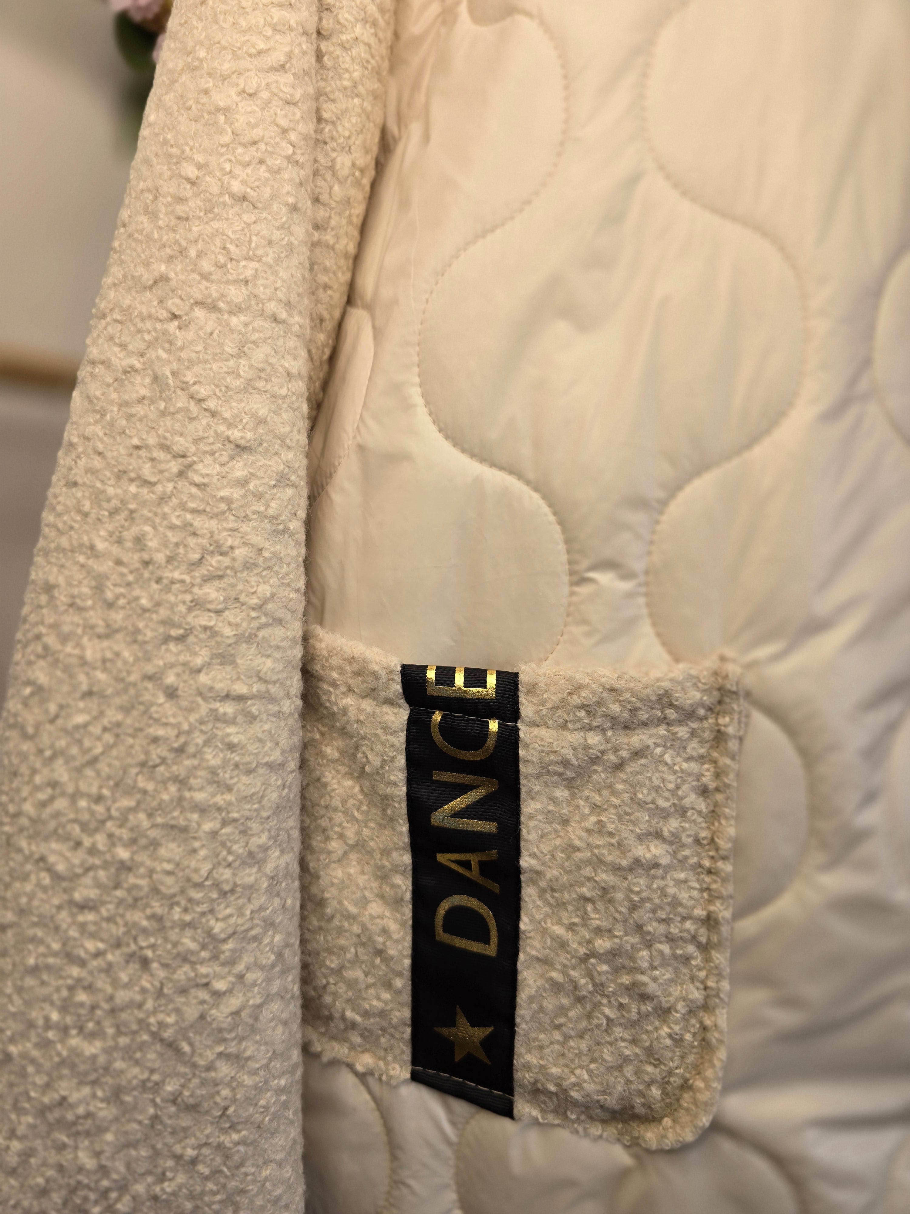 Doudoune bi matière