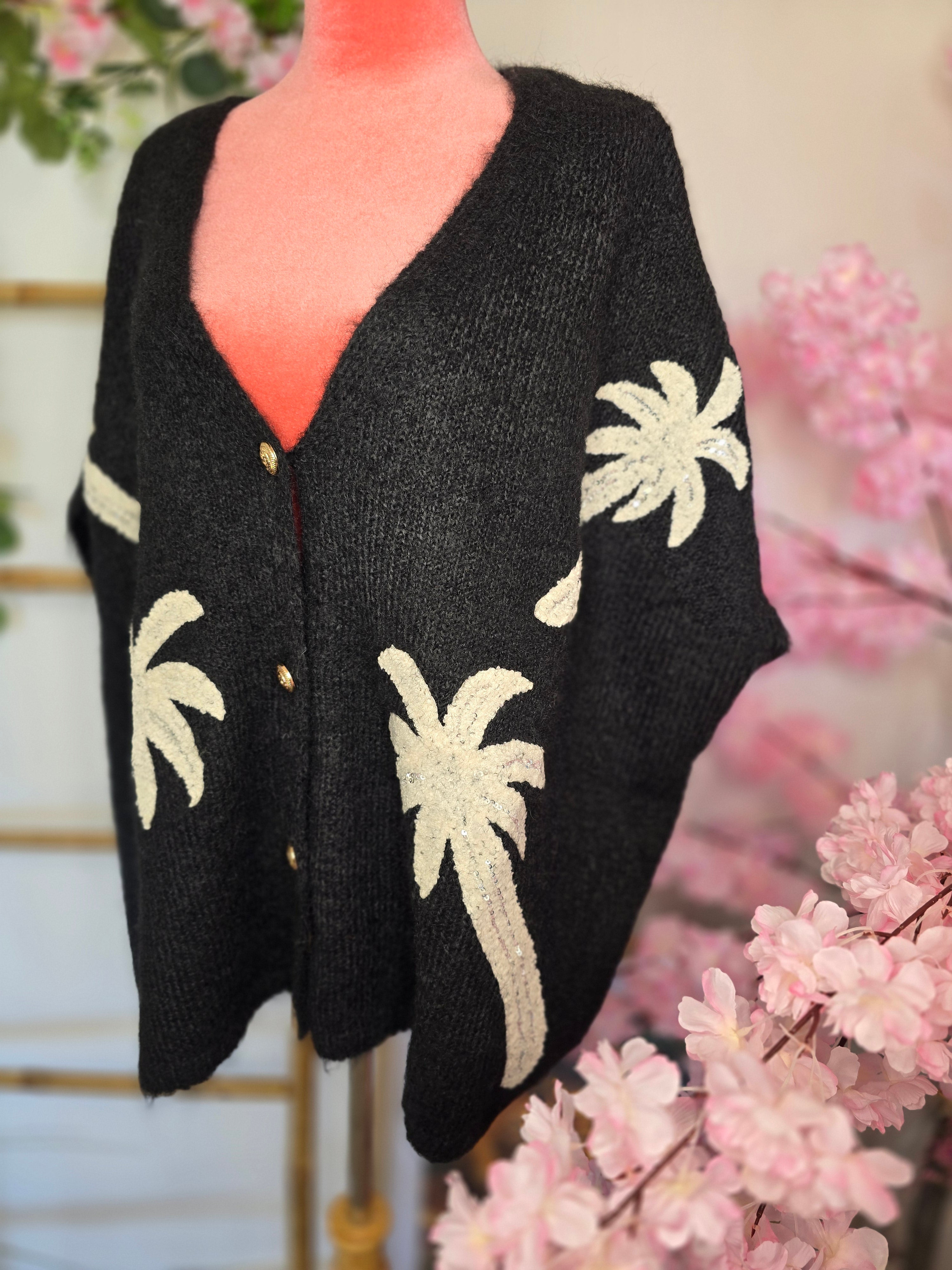 Gilet palmier Oversize