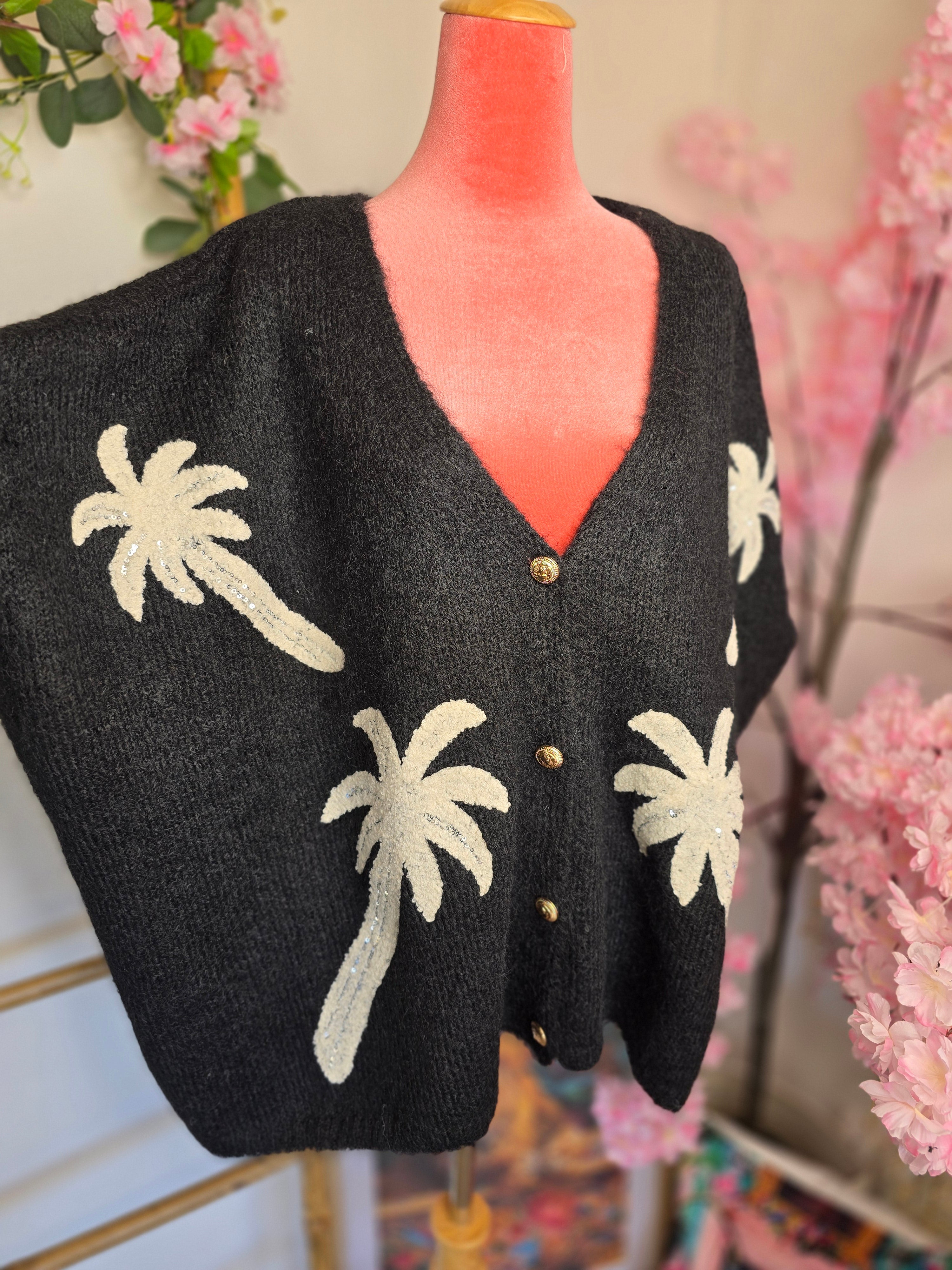 Gilet palmier Oversize