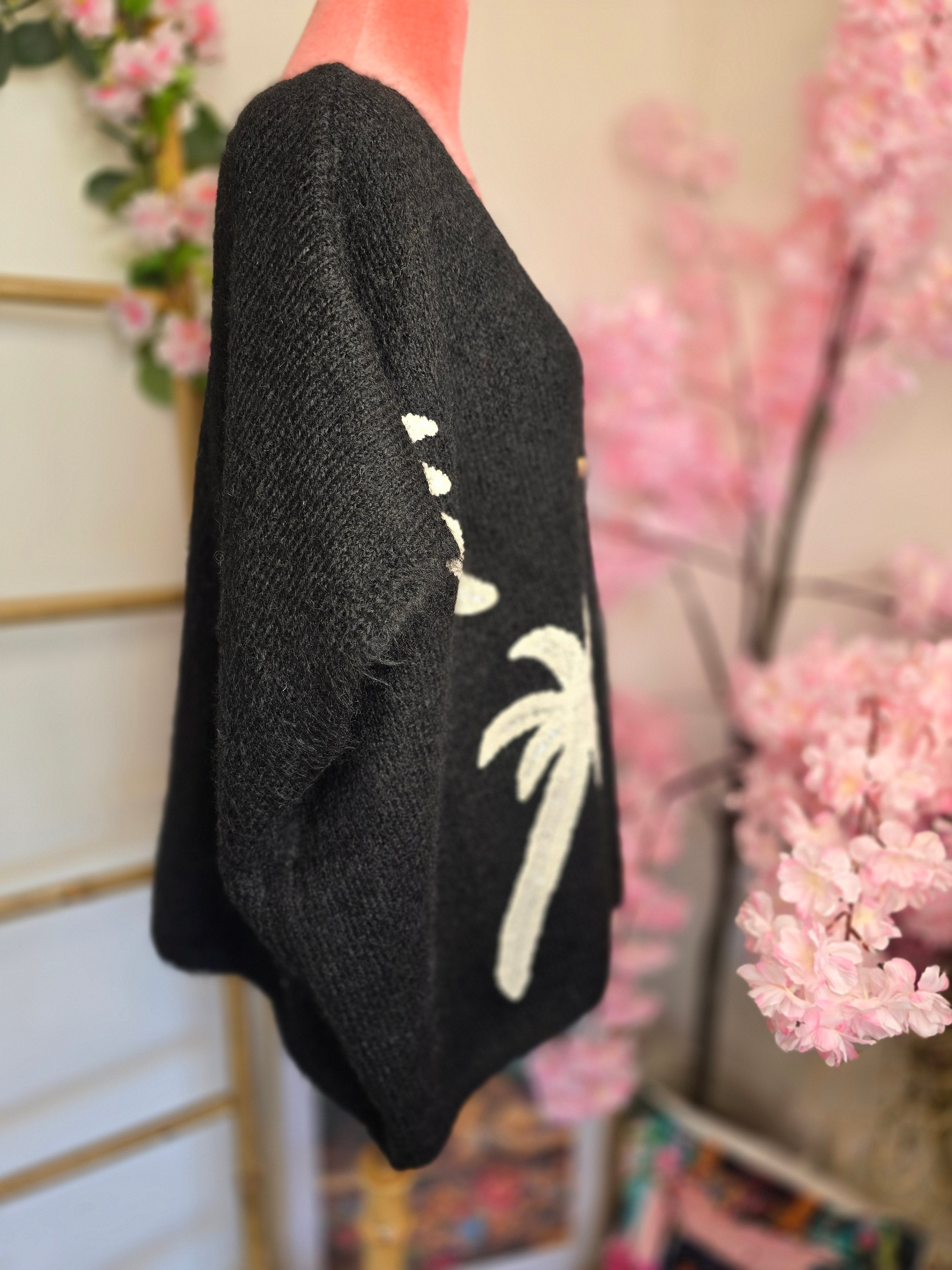 Gilet palmier Oversize