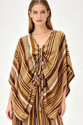 Tunique oversize rayées
